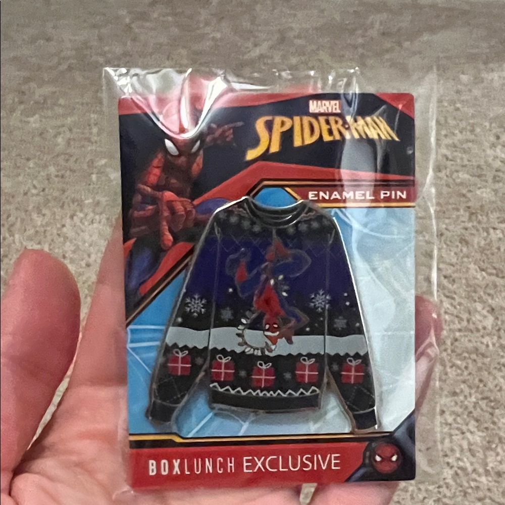 Boxlunch Exclusive Spiderman pin
